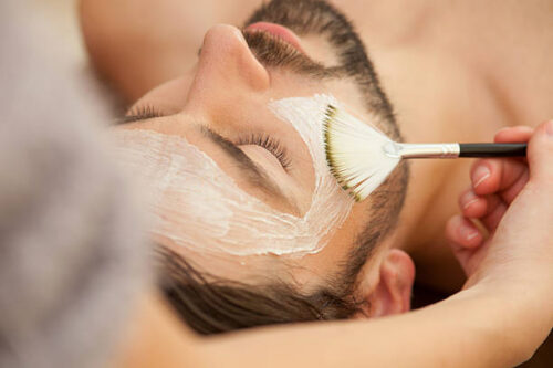 Playa del Carmen men's facial skin treatment by certified esthetician Skinbar by Andrea Zuñiga