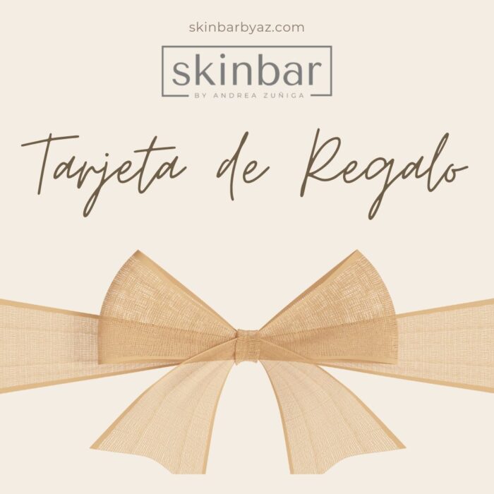 Playa del Carmen gift idea gift cards for certified esthetician Skinbar by Andrea Zuñiga